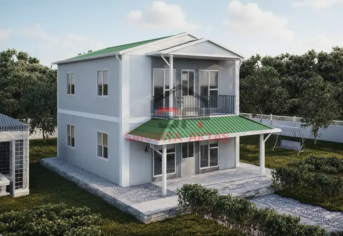 3+1 çift katlı prefabrik ev 122 m² — Afyonkarahisar