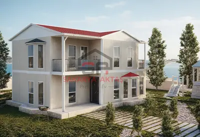 3+1 Çift Katlı Prefabrik Ev 155 m²