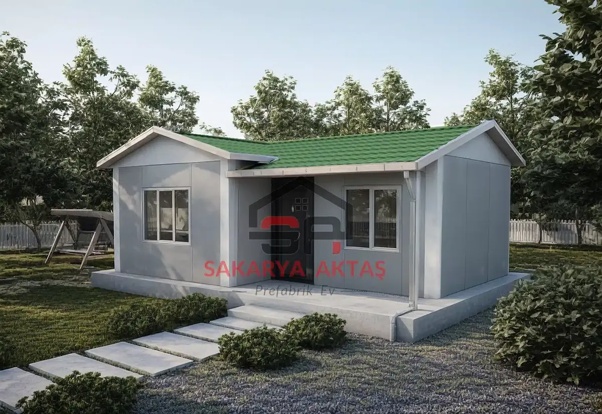 1+1 tek katlı prefabrik ev 40 m² — Afyonkarahisar