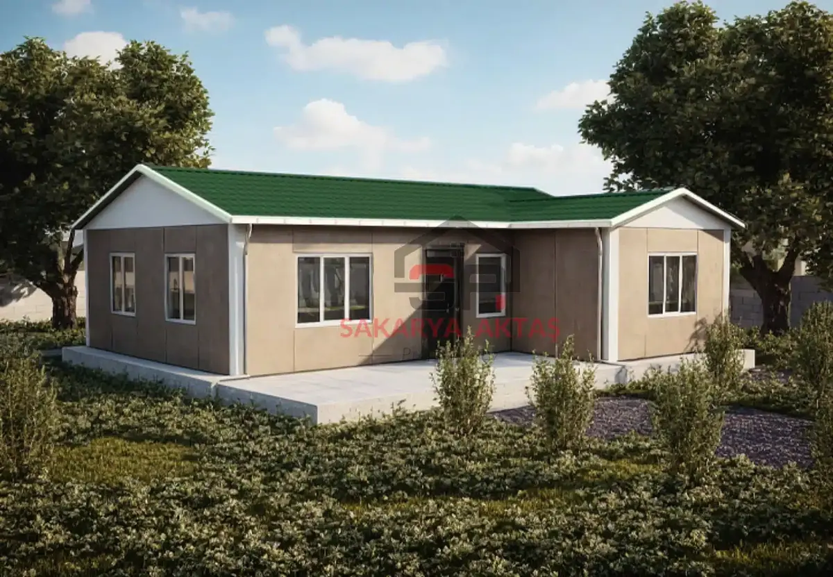 2+1 tek katlı prefabrik ev 75 m² — Afyonkarahisar